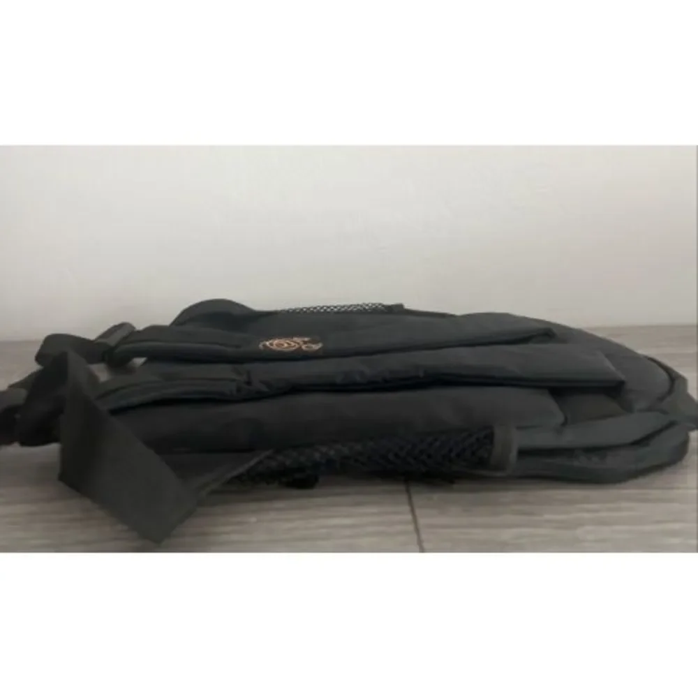 Disney Quest Black Backpack‎ Medium Mickey NWOT